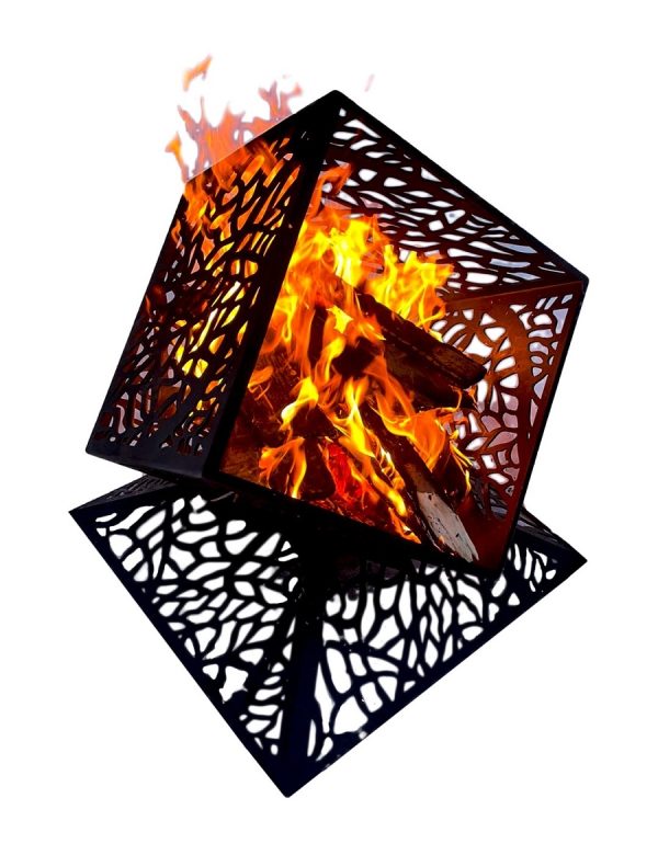 Кострова чаша «Куб»  600*600*710